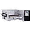 Ristoattrezzature Modello: 6272,Forno a gas pizzeria per pizza a tunnel professionale ventilato in acciaio inox con pannello di controllo digitale camera da 400x540x100