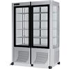 Ristoattrezzature Modello: 564,Vetrina Pasticceria Ventilata 2 ante 4 lati espositivi maxi illuminazione led