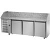 Ristoattrezzature Modello: 1036,Banco Pizzeria 2160x800x1030h mm con 3 porte