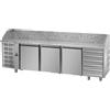 Ristoattrezzature Modello: 1040,Banco Pizzeria con 3 porte 2710x800x1030h mm