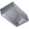 Ristoattrezzature Modello: 30590183,Cappa a parete cubica senza motore profondità 900 mm 1400x900x450h mm