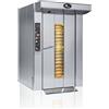 Ristoattrezzature Modello: 5733,Forno a carrello rotante per carrelli 50x70 cm - 1 carrello 15 piani