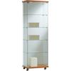 Ristoattrezzature Modello: 2011,Vetrina neutra da pavimento con led 60x40x181 cm