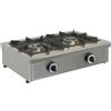 Risto Modello: 7049,Fornelloni a gas in acciaio inox 680x490x210h mm