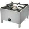 Ristoattrezzature Modello: 7050,Fornelloni a gas in in acciaio inox 605x605x460h mm
