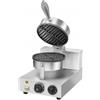 Ristoattrezzature Modello: 7147,Piastra per waffel in acciaio inox 255x435x255/570h mm