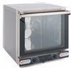 Ristoattrezzature Modello: 2574,Forno elettrico ventilato 4 teglie 43,5 x 35 cm o 43,3 x 32,2 cm a convezione 58,9x66x58h cm 3.15 kW