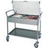 Ristoattrezzature Modello: 7227,Carrello porta salumi 2 piani 1080x570x1040 h mm