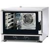Ristoattrezzature Modello: 7380,Forno elettrico 4 teglie 600x400 - GN 1/1 a convezione e con iniezione di acqua - MECCANICO