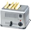 Ristoattrezzature Modello: 8590,Toaster 4 fette in acciaio inox 220 V / 2 kw