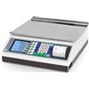 Ristoattrezzature Modello: 7392017003,Bilancia con scontrino display basso 4 operatori con omologazione portata max 30 kg divisione 5/10 g