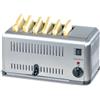 Ristoattrezzature Modello: 8613,Toaster 6 fette in acciaio inox 220 V / 3 kw