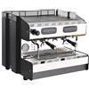 Ristoattrezzature Modello: 3346,Macchina caffè 2 Gruppi Compatta Automatica