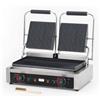 Ristoattrezzature Modello: 8674,Piastra panini doppia Rigata / Rigata 570x370x210 h mm 3.6 Kw