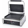 Ristoattrezzature Modello: 8677,Piastra panini Rigata / Liscia 425x370x210 h mm 2.2 Kw