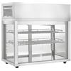 Ristoattrezzature Modello: 8746,Vetrina pasticceria da banco 4 ante in vetro 101 lt 0 +12°C 805x438x769h mm