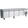 Ristoattrezzature Modello: 3591,Tavolo Refrigerato dimensioni 2230x700x650 mm