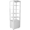 Risto Modello: 3656,Vetrina Pasticceria espositiva 4 lati refrigerazione ventilata +0 +12°C 515x485x1700h mm