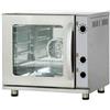 Ristoattrezzature Modello: 5706,Forno Elettrico a convezione 4 Teglie 2/3 GN