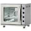 Ristoattrezzature Modello: 5705,Forno Elettrico a convezione con umidificazione 4 Teglie 2/3 GN