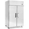 Ristoattrezzature Modello: 8878097001009,Armadio congelatore refrigerato in acciaio inox 2 ante a basso consumo energetico 900 lt ventilato -22-17 °C