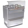 Ristoattrezzature Modello: 7616,Banco gelati refrigerazione statica in acciaio inox 6 pozzetti 965x758x1030h mm