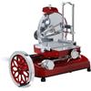 Ristoattrezzature Modello: 8910015001002,Affettatrice manuale a volano Linea Gold Ø 350 mm rosso Lux
