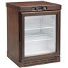 Ristoattrezzature Modello: 8912104006004,Cantina vini refrigerazione statica 130 lt +2 +8 °C noce scuro