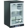 Ristoattrezzature Modello: 7647,Retrobanco refrigerato ventilato 1 porta a battente 132 lt 600x520x900 h mm