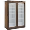 Ristoattrezzature Modello: 8912106013003,Cantina vini refrigerazione statica 310+310 lt +2+8/ -18-22°C noce chiaro