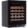 Ristoattrezzature Modello: 9951022401876,Cantina vini refrigerazione ventilata da banco 52 bottiglie +2 +20°C 595x573x820h mm