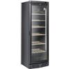 Ristoattrezzature Modello: 7688,Cantina vini refrigerazione roll-bond nera +7~+18 ° C 595x660x1845 h mm capacità bottiglie 84