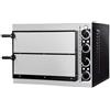Ristoattrezzature Modello: 5002,Forno elettrico meccanico 2 camere interne da 410x360x900h mm