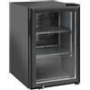 Ristoattrezzature Modello: 7712,Vetrina bibite verticale refrigerazione roll-bond con ventola di assistenza capacità 60 lt +0~+10° C