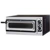 Ristoattrezzature Modello: 5004,Forno elettrico meccanico 1 camera interna da 410x360x90h mm - PORTA IN VETRO