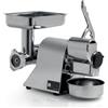 Ristoattrezzature Modello: 9027004020013,Tritacarne grattugia carenato Linea FM monofase bocca Ø 80 mm gruppo macinazione alluminio alimentare