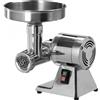 Ristoattrezzature Modello: 9036011,Tritacarne Bocca 80 mm Ø 52 mm gruppo macinazione alluminio e tramoggia in acciaio inox