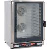Ristoattrezzature Modello: 5436,Forno elettrico digitale ventilato 10 teglie 60x40 o GN 1/1 cm a convezione vapore 84x91x115h cm 12.7 kW con sonda al cuore