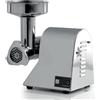 Ristoattrezzature Modello: 9032004020013,Tritacarne carenato Linea FM monofase bocca Ø 80 mm gruppo macinazione alluminio alimentare