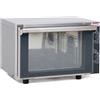 Ristoattrezzature Modello: 5574,Forno elettrico ventilato 3 teglie GN 2/3 (35,4 x 32,5 cm) a convezione 60x52x39h cm 2.5 kW
