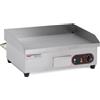 Ristoattrezzature Modello: 100290010401981,Fry top griglia elettrico professionale da banco piastra liscia 3 kW 55x45x23h cm