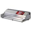 Ristoattrezzature Modello: 5202,Confezionatrice ad estrazione esterna in acciaio inox barra saldante 450 mm