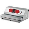 Ristoattrezzature Modello: 5203,Confezionatrice ad estrazione esterna AUTOMATICA in acciaio inox barra saldante 350 mm