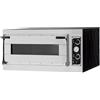 Ristoattrezzature Modello: 100330090001987,Forno elettrico panetteria per pane meccanico trifase porta in vetro 3 teglie 60x40 cm 1 camera alta da 820x1080x270h mm