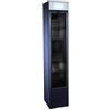 Ristoattrezzature Modello: 9205113015002,Vetrina pasticceria verticale refrigerazione statica con ventilatore di assistenza pannello pubblicitario 105 lt +1 +10 °C nero