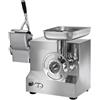 Ristoattrezzature Modello: 9206017012004,Tritacarne grattugia con corpo in acciaio inox Ø bocca 220 mm gruppo macinazione ghisa monofase