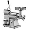Ristoattrezzature Modello: 9206019011003,Tritacarne grattugia con corpo in acciaio inox Ø bocca 120 mm gruppo macinazione acciaio inox trifase