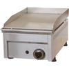 Ristoattrezzature Modello: 5920,Fry top griglia a gas piastra liscia 4 kw 330x450x275h mm
