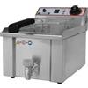 Ristoattrezzature Modello: 6162,Friggitrice elettrica da banco 9 Lt