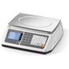 Ristoattrezzature Modello: 10613006015001,Bilancia omologata display basso bianco portata 3/6 kg divisione 1/2 g